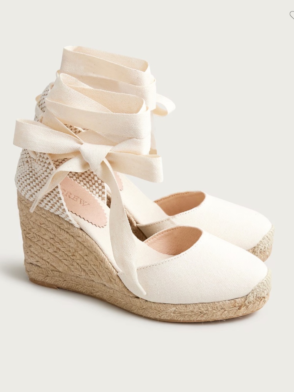 J. Crew Made in Spain Espadrille Wedges